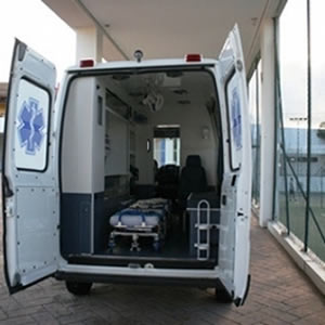 Ambulância particular na Zona Leste